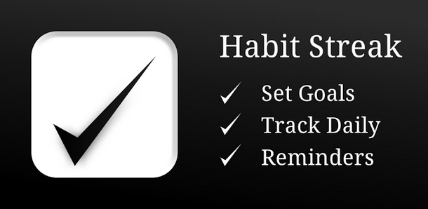 How does habit streak help you to reach your goals through your android device?