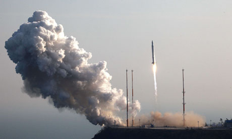 South korea rocket launch: a success