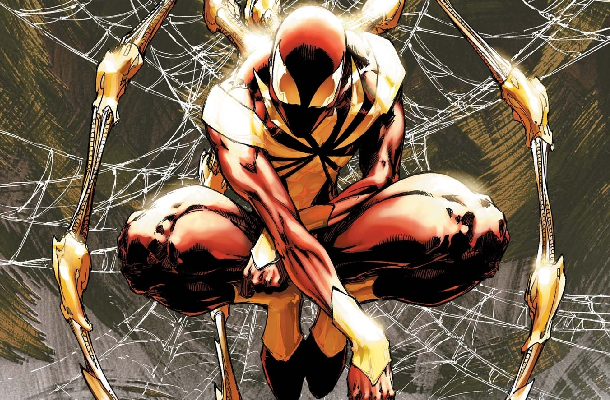 The many faces of spider-man - iron spider-man