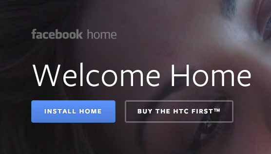 Facebook home apk available for download outside u. S.
