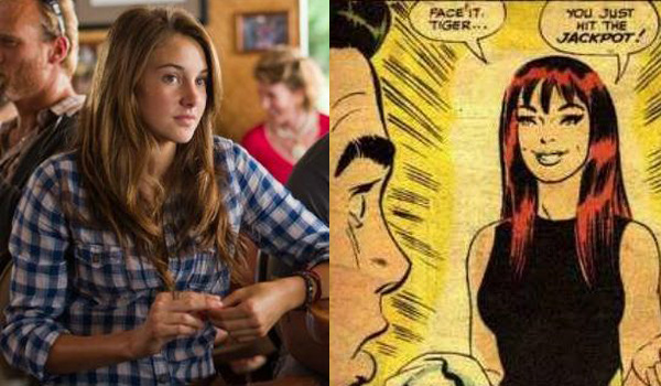 Mary jane cut from “the amazing spider-man 2,” shailene woodly will not return in the role