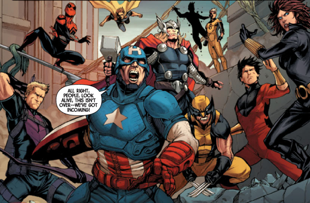 Comic book review: avengers #16