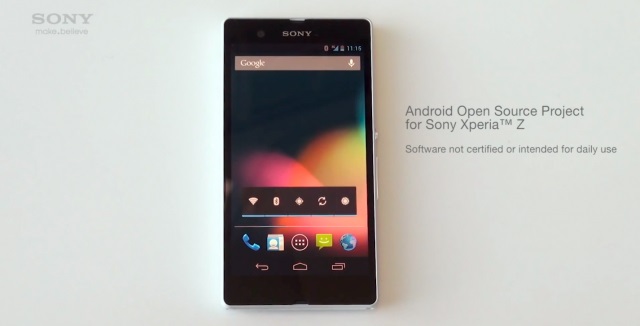 Sony xperia z google edition coming