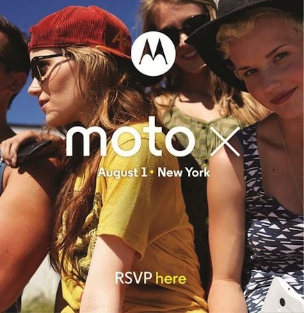 Motorola sends out invites for moto x phone event