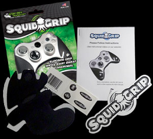 Everything included in your squid grip packet