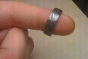 Geek insider geeky love: a very geeky engagement 16 Metiorite ring