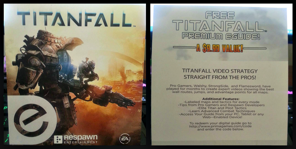 Loot crate 2014 titanfall eguide