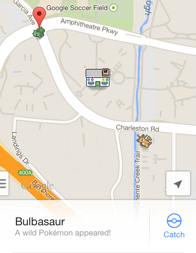 Google pokemon location capture