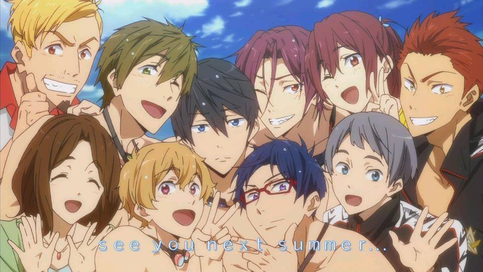 Summer arrives with “free! ” season two teaser