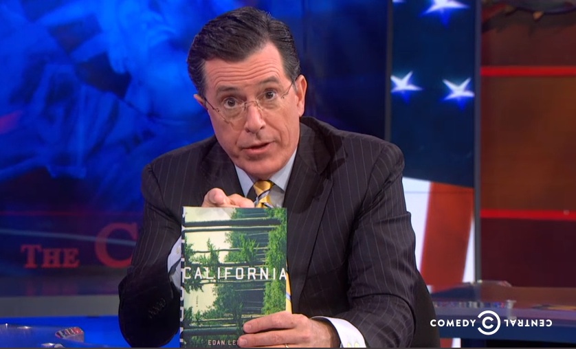 Colbert advertising hachette without amazon