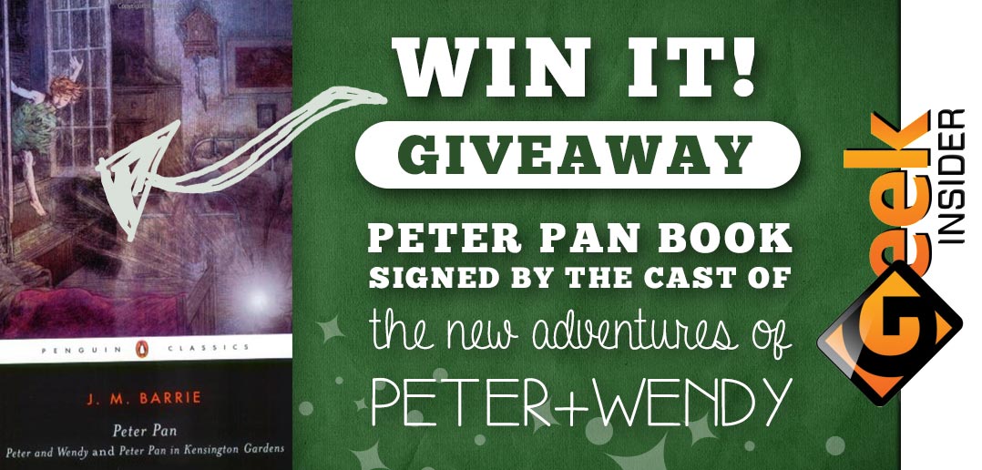 Win it! ‘peter pan’ signed by cast of ‘the new adventures of peter+wendy’ – giveaway