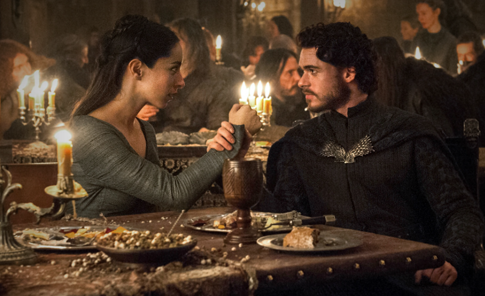 The red wedding death scene in 'game of thrones'