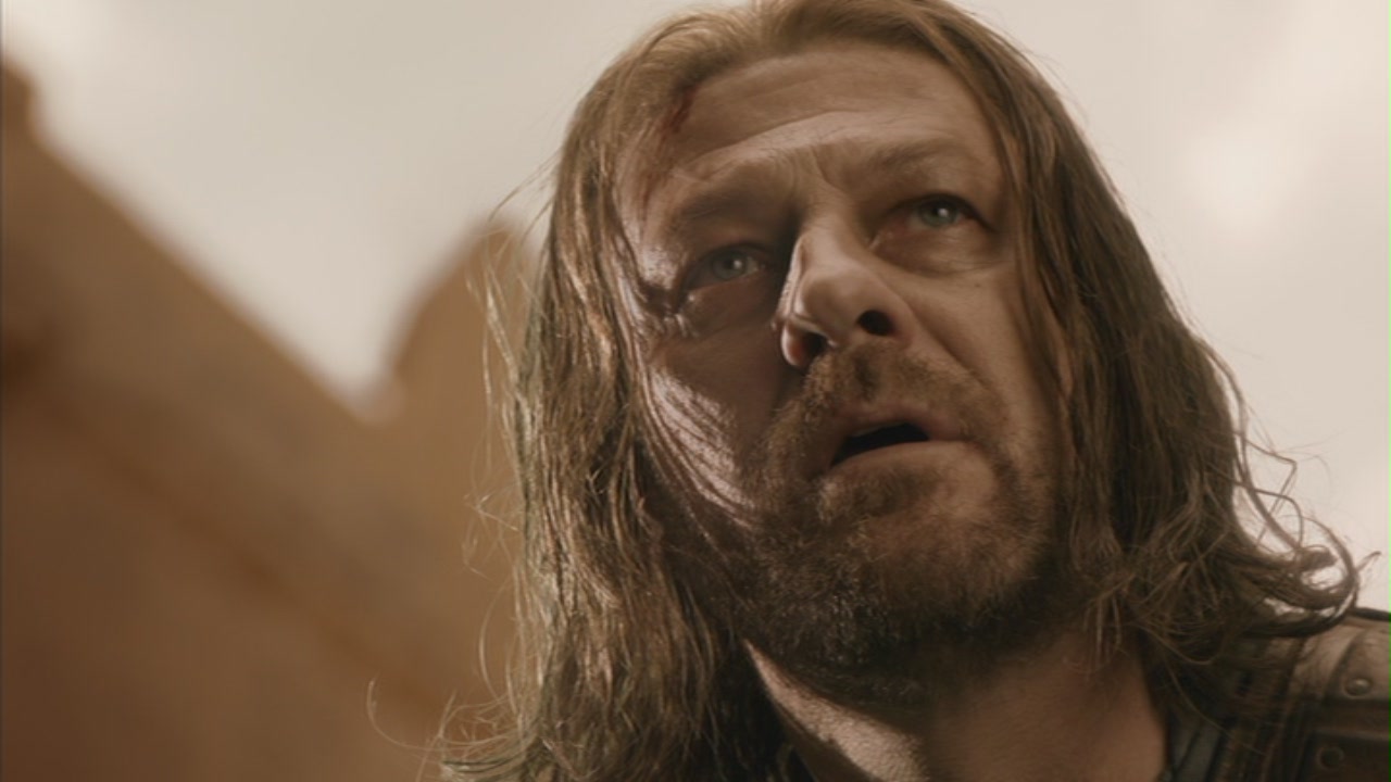 Ned stark death scene in 'game of thrones'