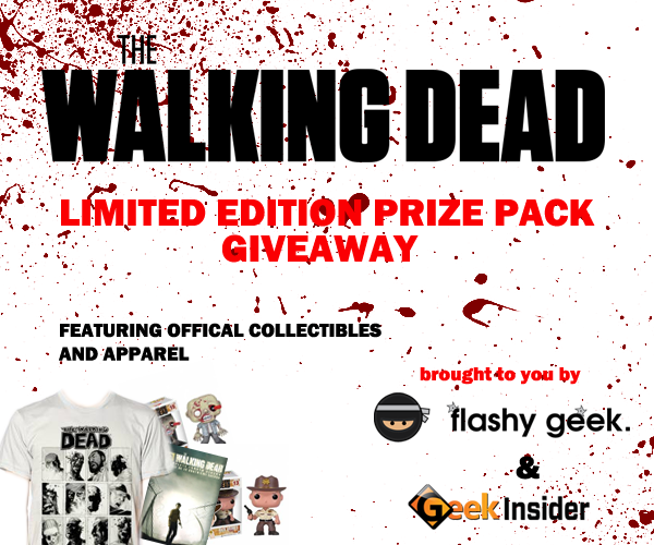 The walking dead prize pack giveaway – sponsored by flashy geek