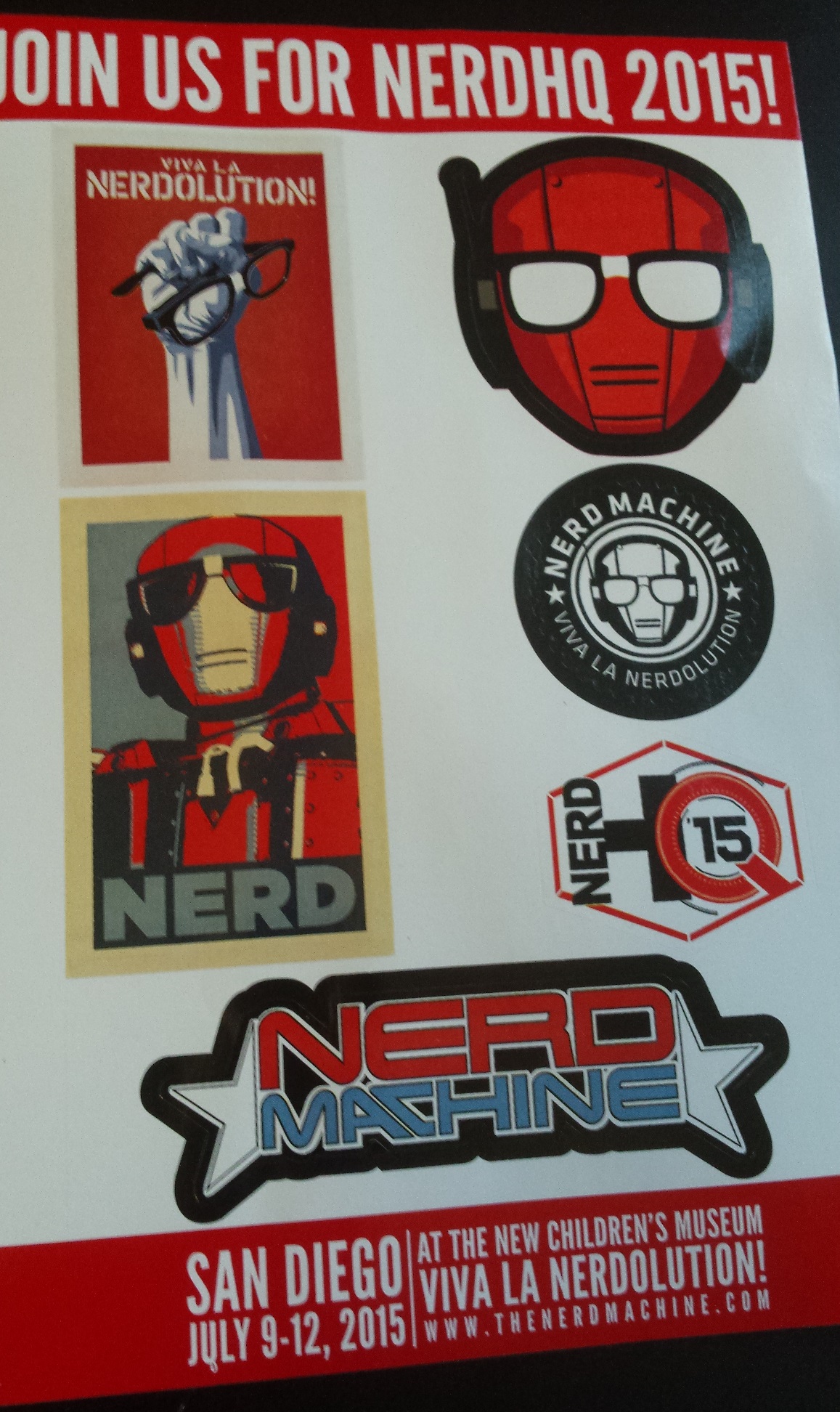 Cyber themed loot crate: nerd hq sticker sheet