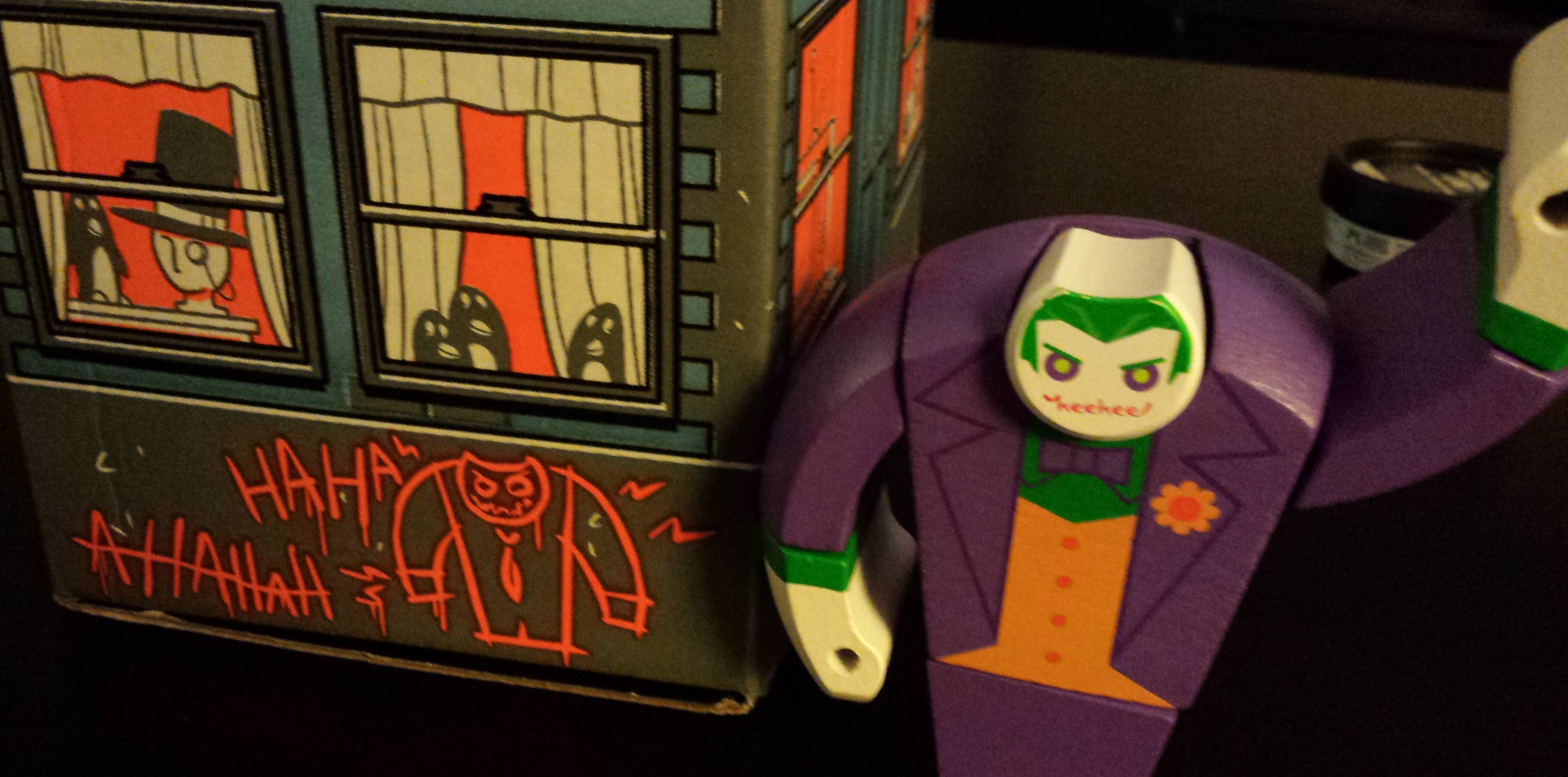 August's loot crate, joker toy