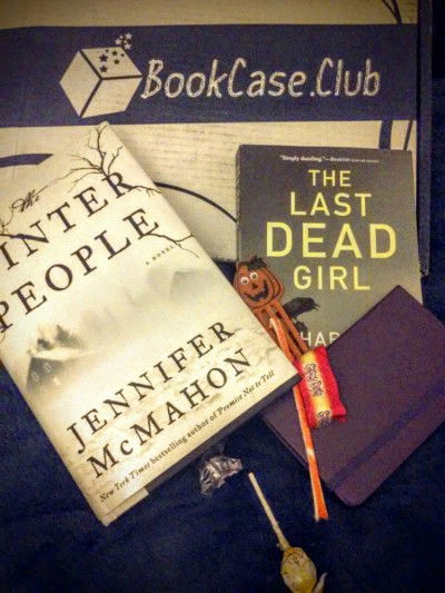 Bookcase club, thrill seeker box, subscription unboxing