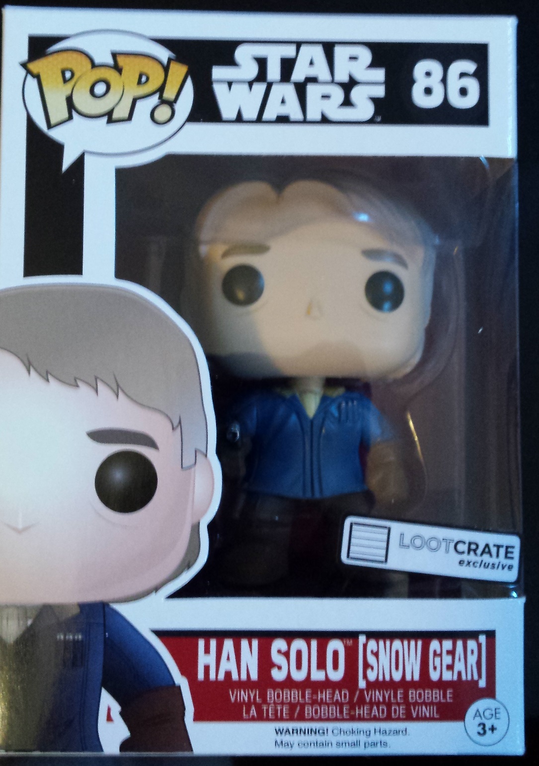Han solo, pop! , star wars, loot crate, loot crate review, december loot crate, discovery loot crate