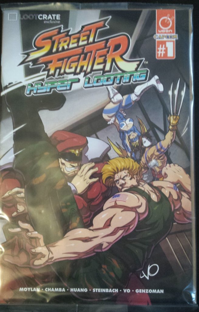 Comic, street fighter, loot crate