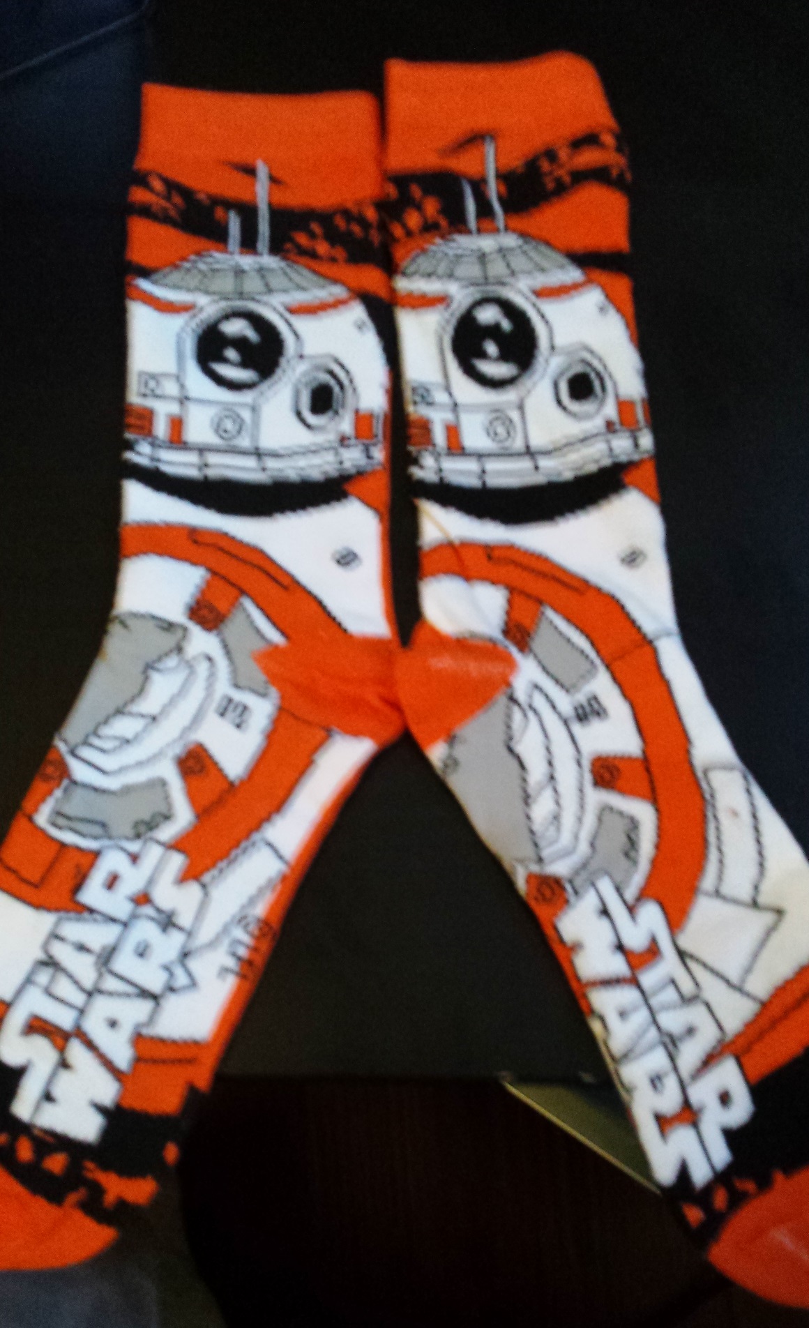Bb-8 socks, star wars, loot crate, loot crate review, december loot crate, discovery loot crate