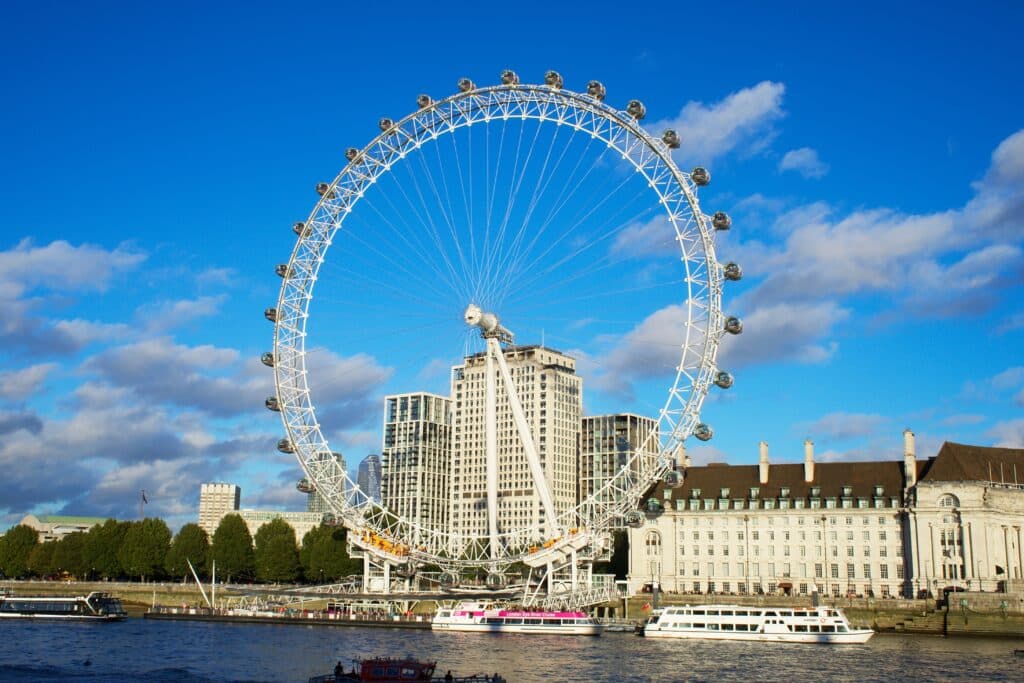 The london eye