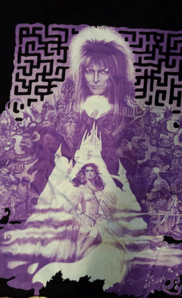 Labyrinth tshirt, david bowie, april loot crate, d&d, loot crate unboxing, april's loot crate 2016, quest
