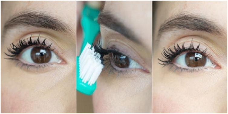 De-clump mascara with this toothbrush beauty hack