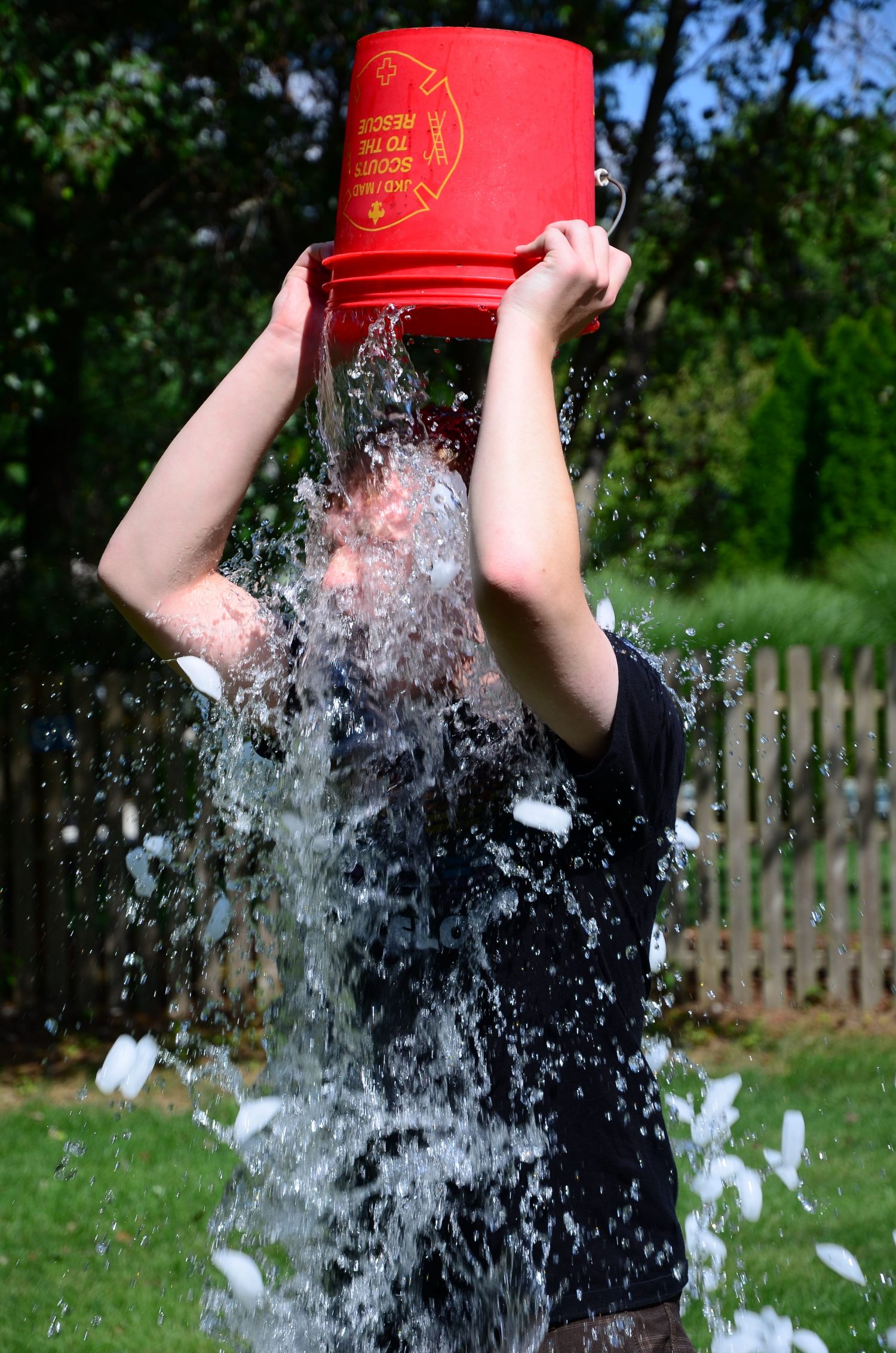 2014 called, it says you’re welcome for the ice bucket challenge