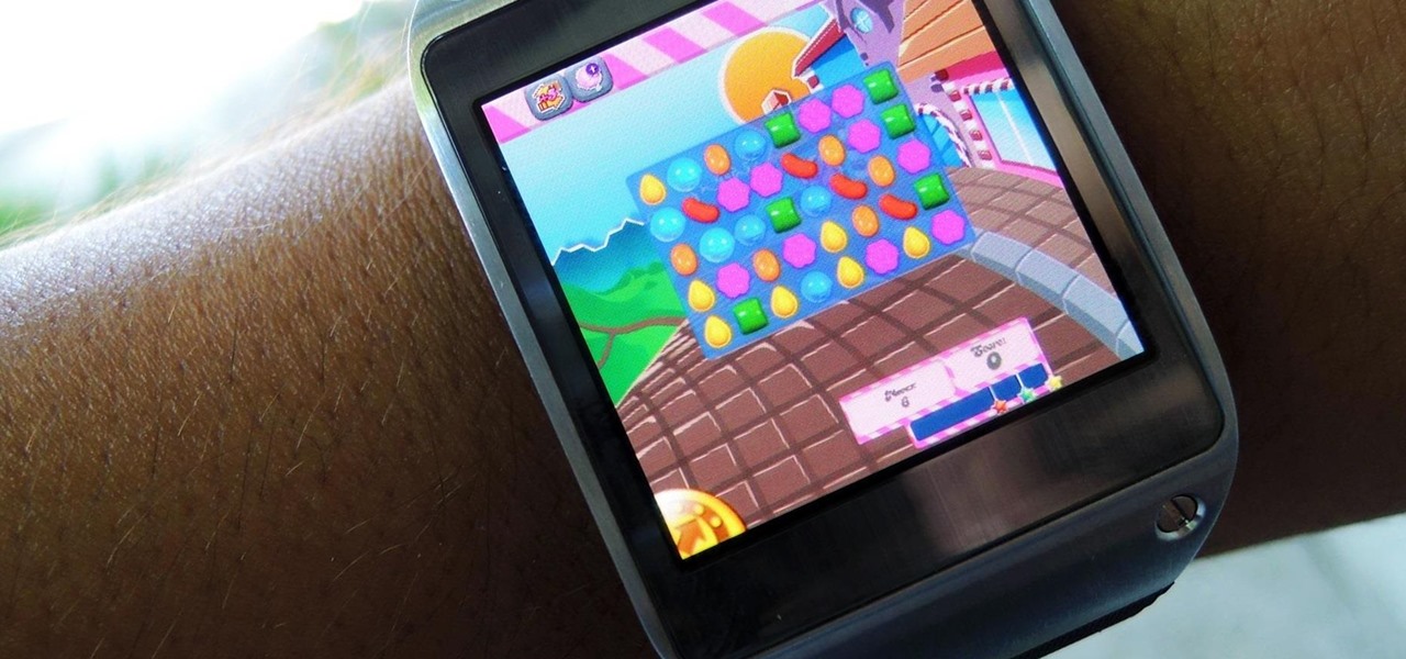 Playing online games with your smartwatch