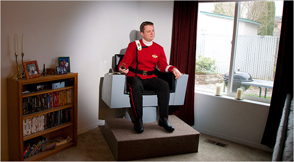 Captain kirk chair in your own home