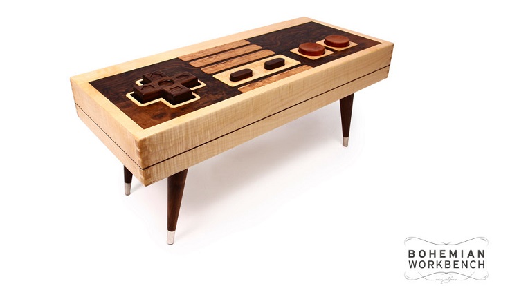 Nintendo controller table on etsy