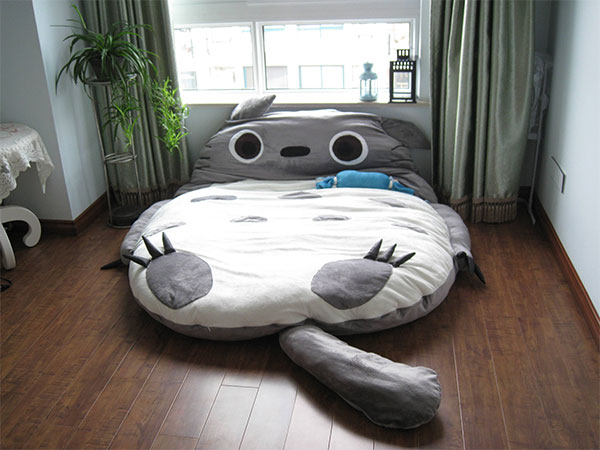 Totoro sleeping bag bed