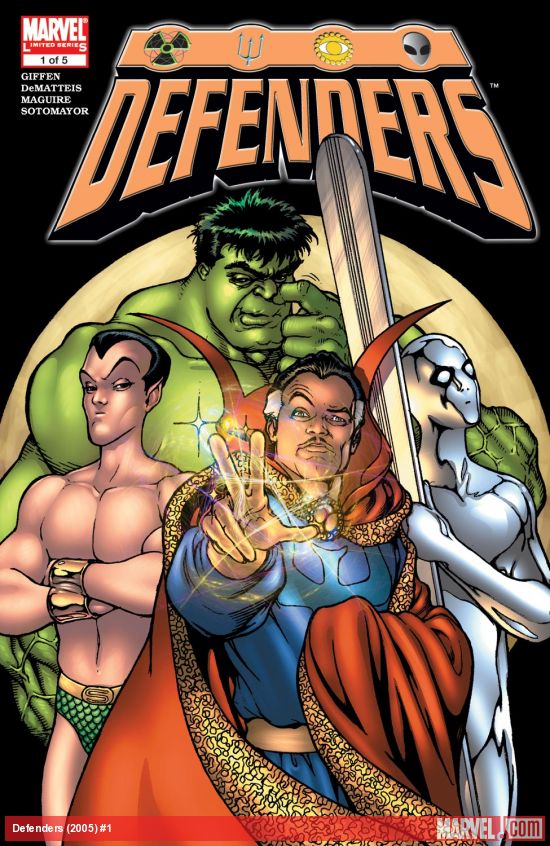 Opening panel: the defenders (classic)