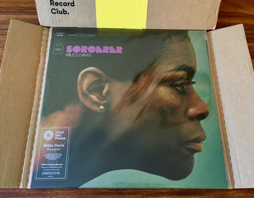 Geek insider vinyl me, please december edition: miles davis 'sorcerer' 5 Sorcerer