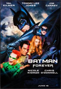 The evolution of batman, batman forever