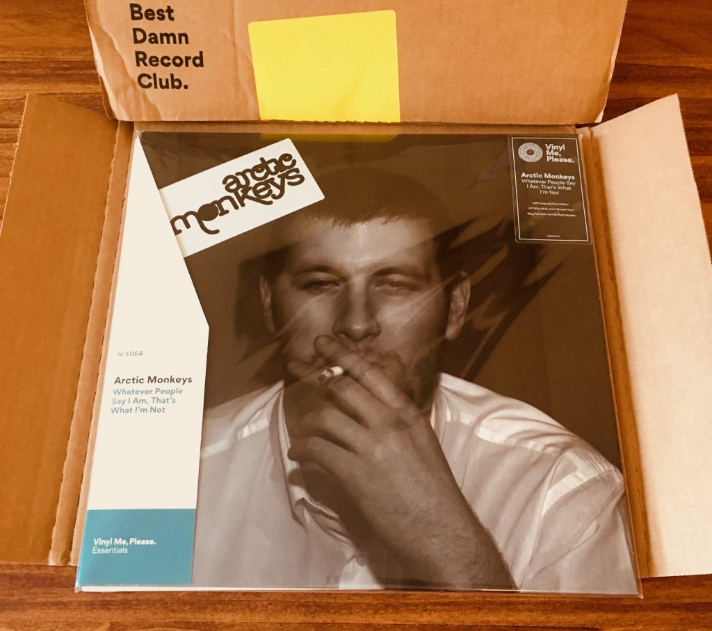 Geek insider vinyl me, please april edition: arctic monkeys 'whatever people say i am, that's what i'm not' 5 Arctic monkeys