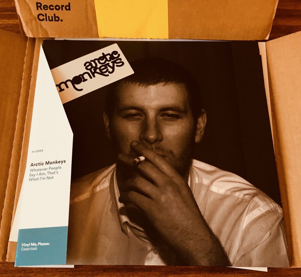 Geek insider vinyl me, please april edition: arctic monkeys 'whatever people say i am, that's what i'm not' 7 Arctic monkeys