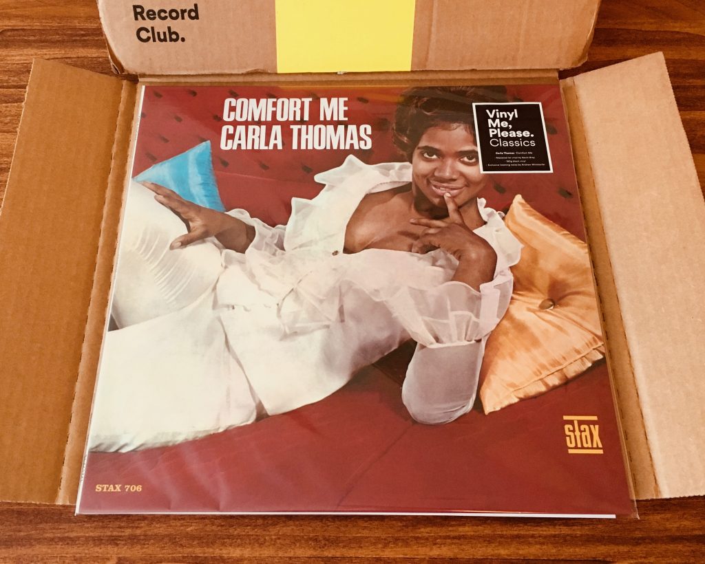 Geek insider vinyl me, please may edition: carla thomas 'comfort me' 5 Comfort me