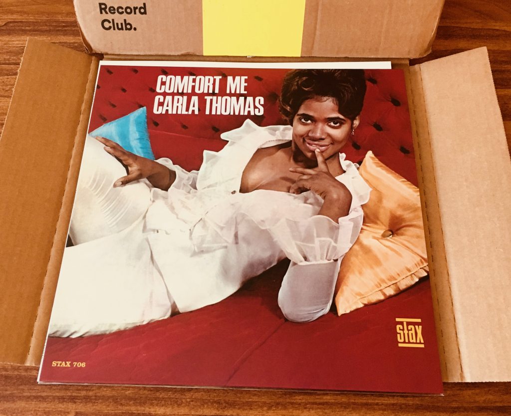 Geek insider vinyl me, please may edition: carla thomas 'comfort me' 6 Comfort me