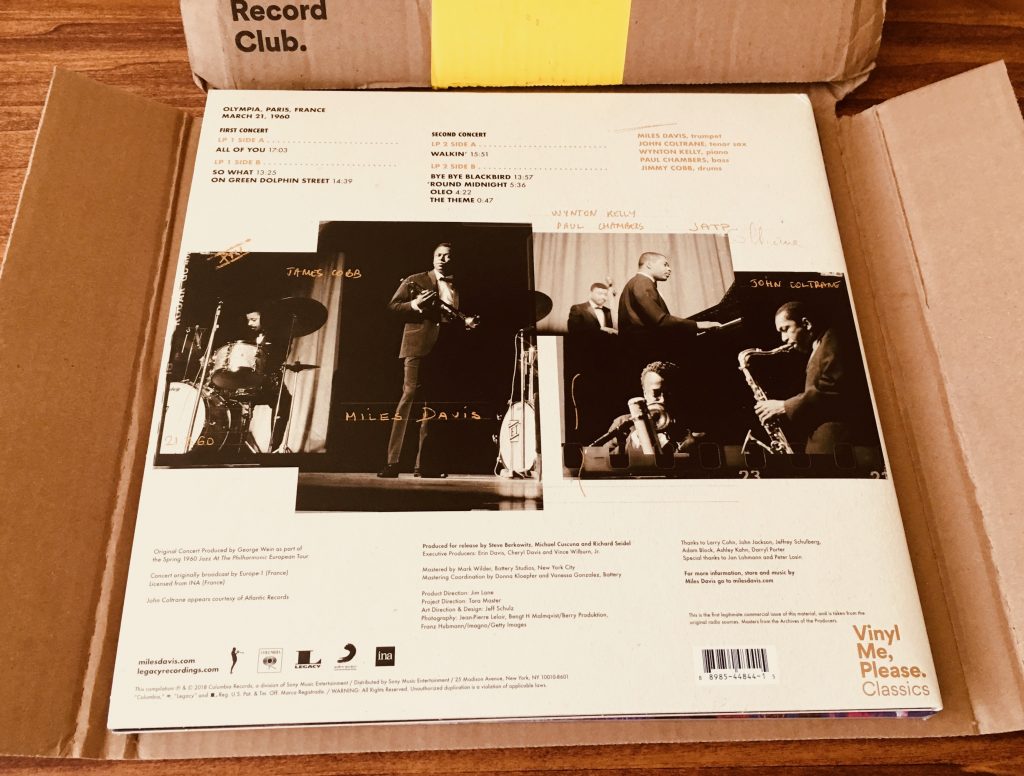 Geek insider vinyl me, please august edition: miles davis & john coltrane "the final tour" 8 Geek insider, geekinsider, geekinsider. Com,, vinyl me, please august edition: miles davis & john coltrane "the final tour", entertainment