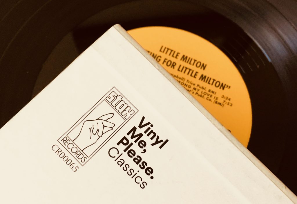 Geek insider vinyl me, please october edition: little milton 'waiting for little milton' 11 Vinyl me please