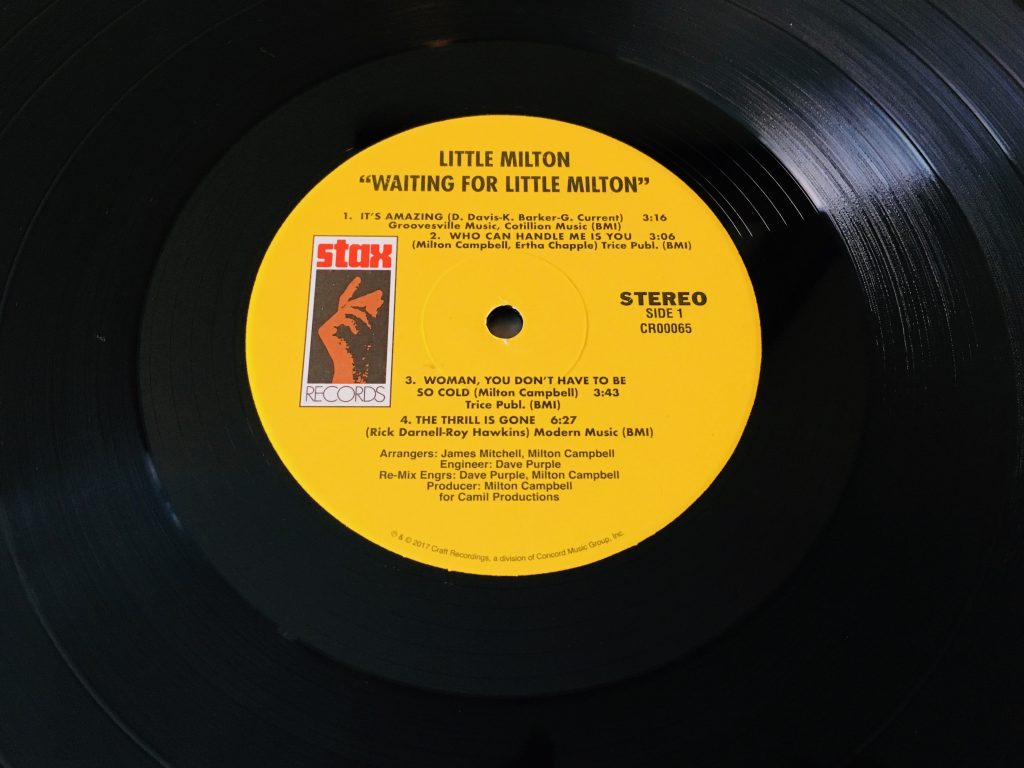 Geek insider vinyl me, please october edition: little milton 'waiting for little milton' 19 Little milton