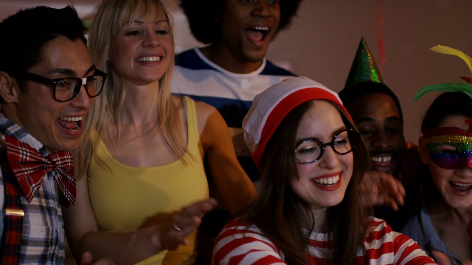 Geeky friends in college
