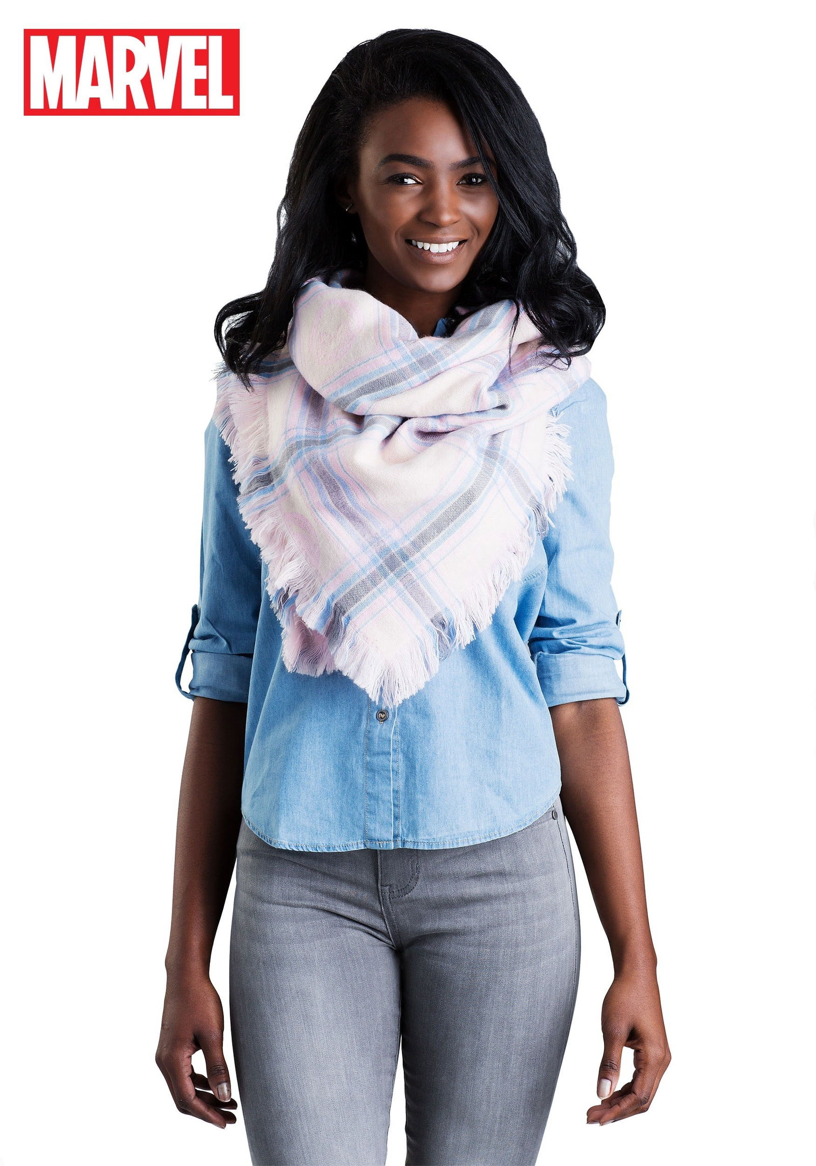 Spider-gwen blanket scarf from fun. Com