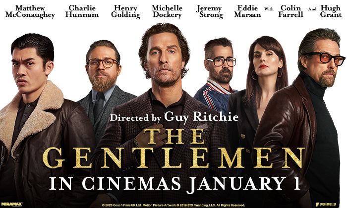 ‘the gentlemen’ is almost here and we can’t wait