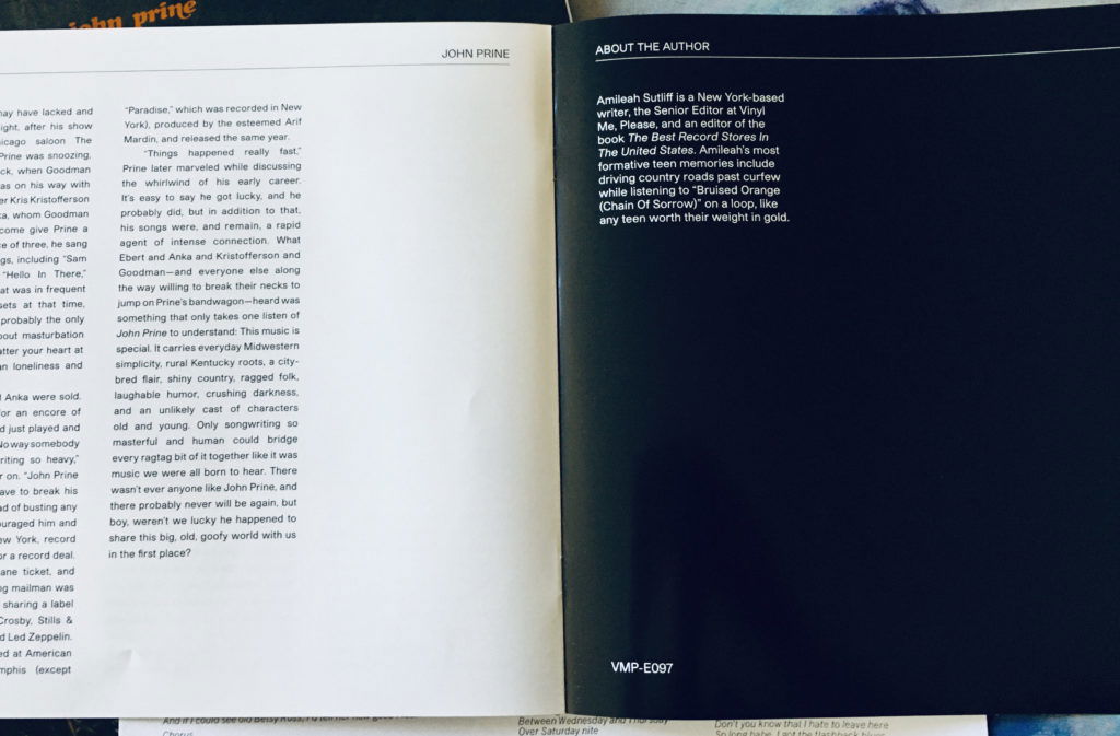 Geek insider vinyl me, please january unboxing: john prine - 'john prine' 21 Geek insider, geekinsider, geekinsider. Com,, vinyl me, please january unboxing: john prine - 'john prine', entertainment