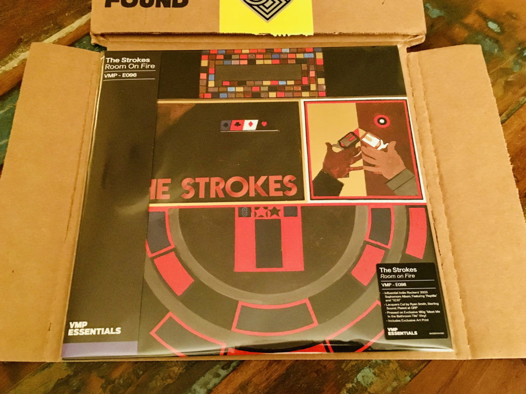 Geek insider vinyl me, please february unboxing: the strokes 'room on fire' 5 The strokes