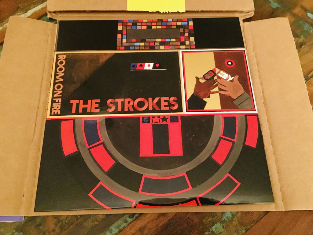 Geek insider vinyl me, please february unboxing: the strokes 'room on fire' 6 Geek insider, geekinsider, geekinsider. Com,, vinyl me, please february unboxing: the strokes 'room on fire', entertainment