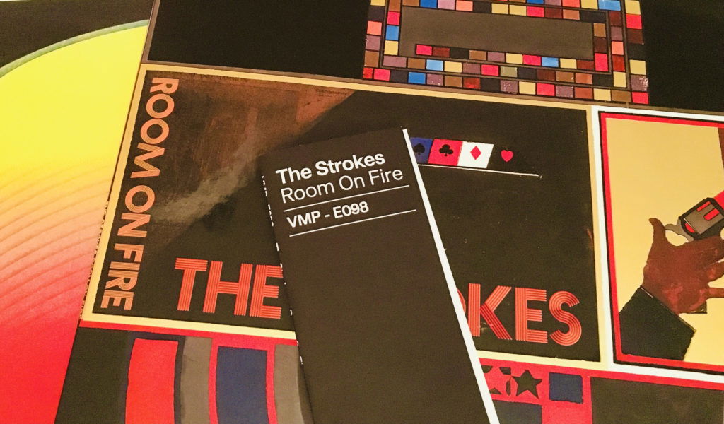 Geek insider vinyl me, please february unboxing: the strokes 'room on fire' 13 Geek insider, geekinsider, geekinsider. Com,, vinyl me, please february unboxing: the strokes 'room on fire', entertainment