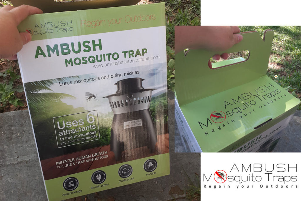 Ambush mosquito trap, review, meredith loughran, merej99,